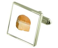 Select Gifts Bäcker Brot Brot Manschettenknöpfe mit Tasche