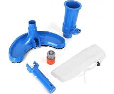 HLJ Pool-Reinigungs-Kit, Swimming Pool Bürstsauger Maintenance Kit Reinigungsmittel-Reinigung-Werkzeug-Set Pool Reinigungswerkzeug