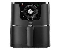 COSORI Heißluftfritteuse Airfryer Friteuse Heissluft Fritteusen Air Fryer mit Einstellbarem Thermostat & Timer, Antihaft-Frittierkorb, Rezeptbuch auf Deutsch, BPA-frei, ohne Öl, 3,5L/1500W