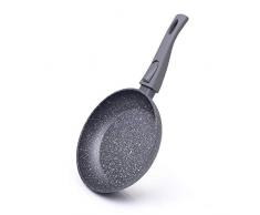 Antihaft-Pfanne Cooker Serie mit abnehmbarem Griff und Antihaft-Beschichtung Aluminiumpfanne Cooker 26cm xiao1230 (Size : 20cm)