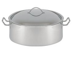 De Buyer - 3454.50 - Bratentopf mit deckel, mit edelstahlgriffen - 50cm