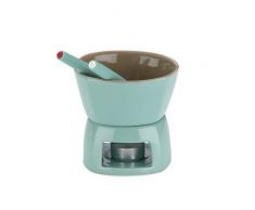 Kela Schokoladenfondue-Set, Ledora, 4-tlg., Keramik, 2 Personen, 300 ml, 12422