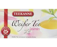 Teekanne Weißer Tee Jasmin 20 Beutel, 3er Pack (3 x 25 g Packung)