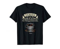 Dutch Oven Design Dopfen vs. Grillen T-Shirt