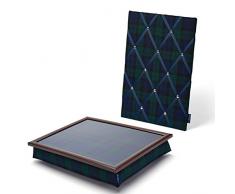 Blue Badge Co Blackwatch Geschenkset mit Memoboard und Knietablett, Holz, 43 x 33 x 10 cm