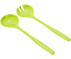 Emsa 509454 Salatbesteck, 2-teilig, Kunststoff, 30 cm, Hellgrün, myColour Pari