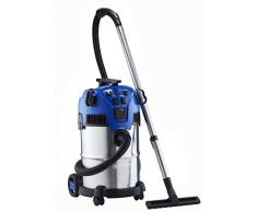Nilfisk Multi II 30 T INOX VSC Nass-/Trockensauger, für die Reinigung im Innen- & Außenbereich, 30 Liter Fassungsvermögen, 1400 W Eingangsleistung, 230 V (blau)