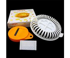 Breeezie dreiteilige kreative Home Mikrowelle Ofen Kartoffelchips DIY Backen Han Chao Mikrowelle köstliche Kartoffelchips