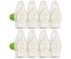 Rosenstein & Söhne Wein Vakuumierer: 8er-Pack Vakuum-Flaschenverschluß für Handvakuumierer (Vakuumkorken)