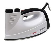 Rotel Professional extra stainless steel Original Dampfbügeleisen Dampfbügelautomat/Dampfbügelstation mit hochwertiger Edelstahlsohle / 800W / isolierter Tank 300ml