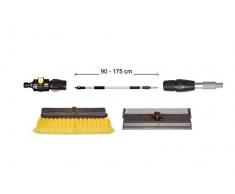 Yachticon Waschbürsten Set Nr. 1 - Alu Teleskop Waschbürste 90-175 cm