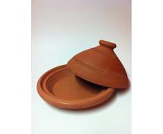 original aus Marokko f/ür 1-3 Personen Tuareg /Ø 26cm in verschiedene Gr/ö/ßen Tagine Inklusive Tajine Gew/ürzmischung unglasiert frei von Schadstoffe Marokkanische Tajine Tontopf zum Kochen Handarbeit aus Marrakesch