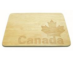 Frühstücksbrett Canada Brotbrett Kanada Gravur
