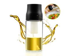 COAWG 150ml Öl Sprayer,100% Food Safety BPA-Free Safe, Ölsprüher Flasche Olivenöl Sprüher Transparent Glas Oil Sprayer für Küche Kochen, Salat, BBQ, Pasta, Backen, Braten