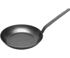 Lyoner Eisenpfanne Bratpfanne 40 cm Ø ohne Beschichtung