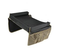 Gaorui Spieltisch mit Netztaschen für Kindersitz Play Tray Esstisch Knietablett für Kinderwagen