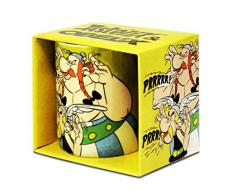 Asterix der Gallier - Asterix & Obelix Prrrrr Porzellan Tasse - Kaffeebecher - farbig - Lizenziertes Originaldesign - Logoshirt
