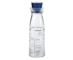 Dressingshaker 300ml Acryl mit blauem Deckel ø62x200mm