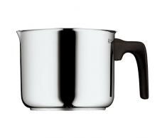 WMF Milchtopf, ohne Deckel, Ø 14 cm, Cromargan Edelstahl poliert, Schüttrand, Kunststoffgriff, induktionsgeeignet, spülmaschinengeeignet, 1,7 l
