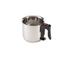 Baumalu 220565 Simmertopf, edelstahl 18/10 1.50 Liter 16 cm rund