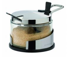 Tescoma Parmesandose aus Glas, Marmeladendose, Zuckerdose mit Löffel