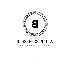 BOHORIA Premium Design Untersetzer 6er Set Dekorative Untersetzer fur Glas, Tassen, Vasen, Kerzen auf ihrem Holz-, Glas- oder Stein- Esstisch Boho Edition,Orient