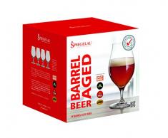 Spiegelau & Nachtmann, 4-teiliges Kraftbier-Glas-Set, Barrel Aged Beer, Kristallglas, 0,5 Liter, Craft Beer Glasses, 4991380