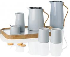 Stelton Isolierkanne, Edelstahl, Blau, LxBxH 17x13x24,5cm/Nicht spülmaschinenfest