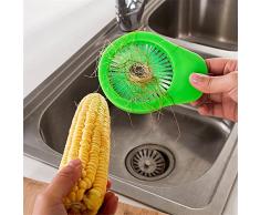 Generic 1 Gadget Obst Gemüse Reiniger Oberfläche tragbar Mais Gurke Kartoffel-Bürste Küche Waschen Küche Zubehör jj715