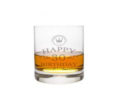 LEONARDO Whiskeyglas 30 Jahre Gravur - Geburtstag Geschenk Geschenkidee Whisky-Glas graviert