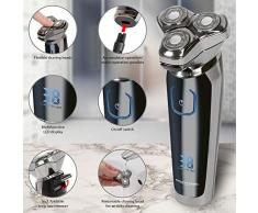 ProfiCare PC-HR 3023 Herrenrasierer, 3-fach Schersystem mit flexiblen Scherköpfen, Akku-/Netzbetrieb