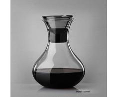 BLI Glas Rotweinflasche 1000 ml Kapazität Rotweinflasche Kristallglas Rotweinflasche Dekanter Weinatmungsflasche 1000ml