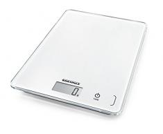 Soehnle Page Compact 300 digitale Küchenwaage bis zu 5 kg Tragkraft, Weiß, Küchenwaage mit leicht ablesbarer LCD-Anzeige, Digitalwaage mit Zuwiegefunktion