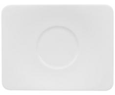 Villeroy & Boch 10-4510-1430 Modern Grace Mokka-/Espresso-Untertasse, 14 x 11 cm, Premium Bone Porzellan