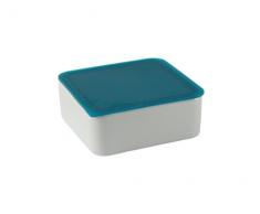 Arzberg Form 3330 Küchenfreunde Frischebox mit Kunsstoffdeckel 15 x 15cm, türkis