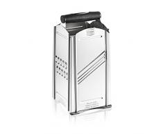 Börner Combi Chef – Vierkantreibe mit Auffangbehälter Käsehobel Edelstahl Reibe Gemüsereibe Parmesanreibe