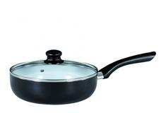 Krüger Karl Serie Riga Pfanne mit Glasdeckel, 28 cm