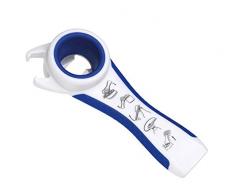 First Aid Only P-10009 5 in 1 Multi-Öffner, Flaschenöffner, Dosenöffner, weiß/blau