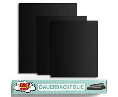 Easy Peasy Premium Dauerbackfolie für den Backofen I Backpapier Zuschnitt wiederverwendbar und plastikfrei Backfolie aus Silikon für Baking Erlebnisse I Backunterlage als Brot backen Zubehör
