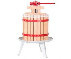TecTake Saftpresse Obstpresse mechanische Presse inklusive Pressnetz - Diverse Größen - (12 Liter | Nr. 402019)