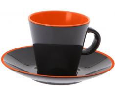 Gimex Espressoset GreyLine orange