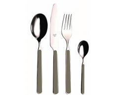 Mepra 10A622020 Besteckgarnitur, Design Millenium, VIgogne, 24 PiÃ¨ces