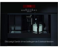 Küppersbusch EKV6750.0J1 Einbau-Kaffee-Vollautomat Profession+, 45cm, Design Schwarz, inkl. echter Milchfunktion, LED-Beleuchtung und Edelstahl Designkit
