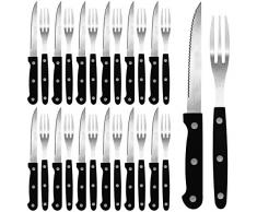 TW24 Steakbesteck 24tlg. für 12 Personen - Messer - Gabel