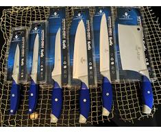 Klinkenlänge, Chefmesser, Messerset, Metzgermesser, Universalmesser, Küchenmesser mit antibakteriellem Hygiene-Schutz, Gemüsemesser, Schneidemesser (KM 2)