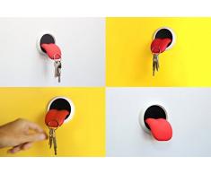 Magnetischer Schlüsselhalter Zunge / Tongue | Schlüsselkasten, Schlüsselbrett im Rolling Stones Look | extra stark, hält 15 Schüssel