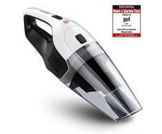 【Update】Holife 7000PA Handstaubsauger Akku Beutellos, 14,8V Handsauger (Nass & Trocken, Automatische Abschaltung, 2-3Std. Ladezeit, 2 HEPA-Filter) für Autos Zuhause Camping【Testsieger Endnote 2,0 gut】