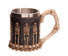 Puckator SK164 Bierkrug mit Skeletten in Krypta