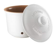 Römertopf 41604 Frische Kartoffel-Topf, Keramik, Weiß