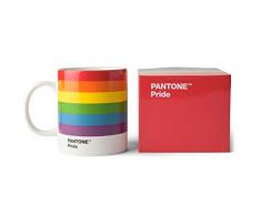 PANTONE Geschenkbox Pride I Porzellan-Becher I Kaffeebecher I Kaffeetassen I 375 ml I spülmaschinenfest I Pride- Regenbogenfarben